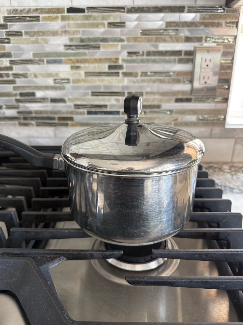 Vintage 80’s Farberware Silver Stainless Steel Aluminum Clad 2 QT Saucepan - Picture 2 of 4